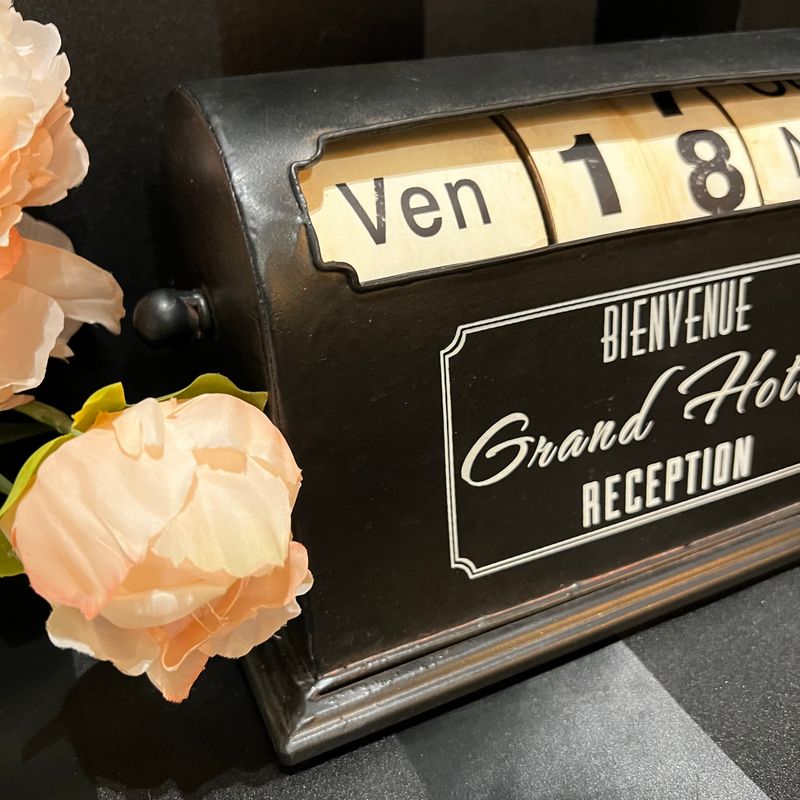 Fransk Bord Kalender Grand Hotel, Evighetskalender.