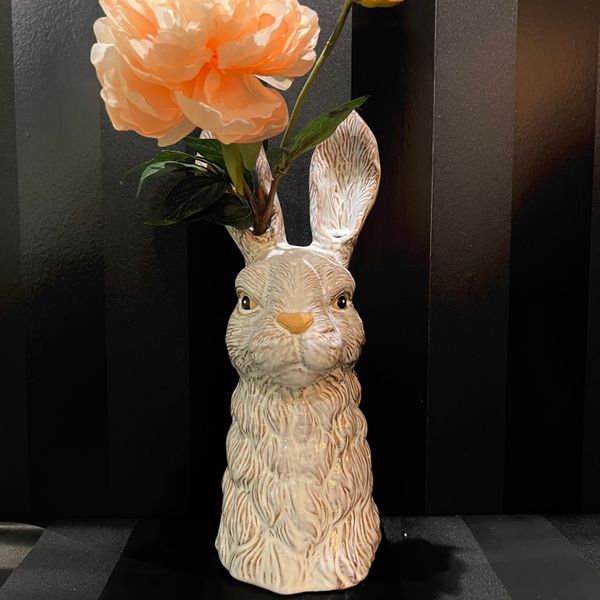 Bilde av Vase Hare Rabbit Hvit 