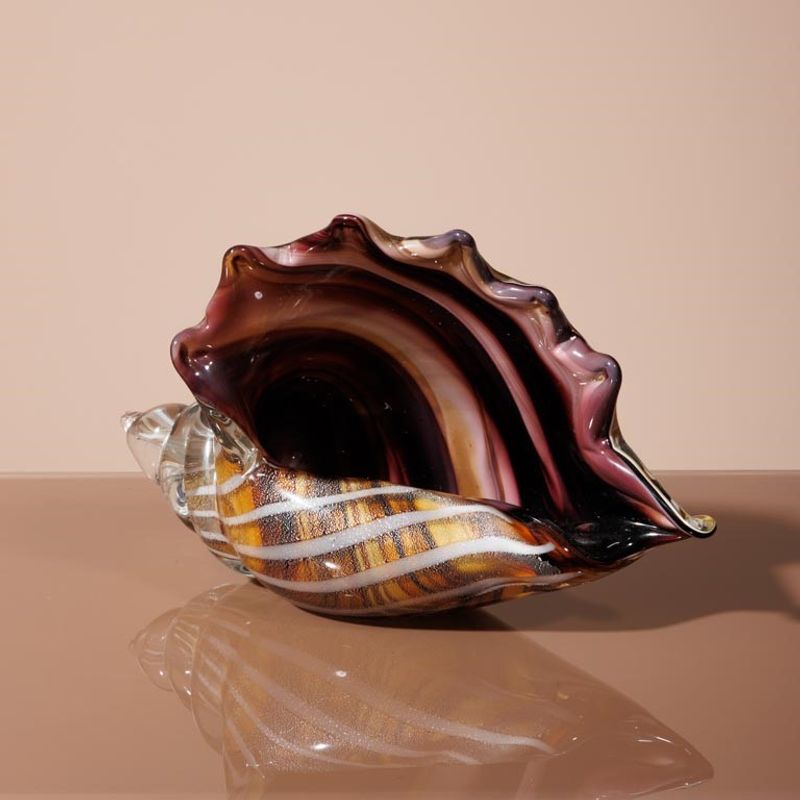 Konkylie i glass