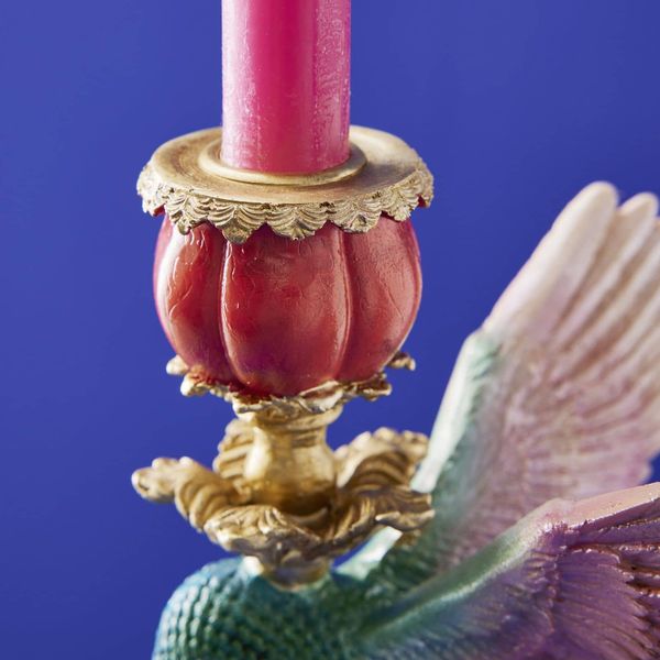 Hovedbilde Lysestake Kolibri Hummingbird 32cm