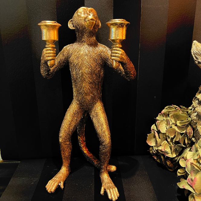 Hovedbilde Lysestake monkey gold