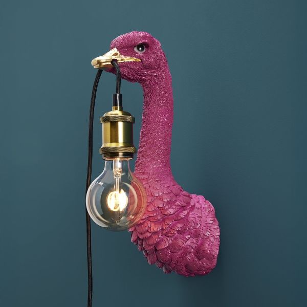 Hovedbilde Baby Franz Josef magenta struts vegglampe
