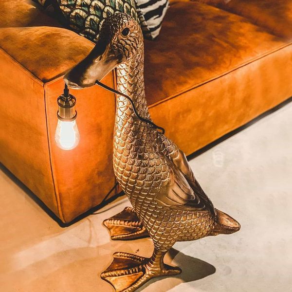 Hovedbilde Gulvlampe Ducky Gold