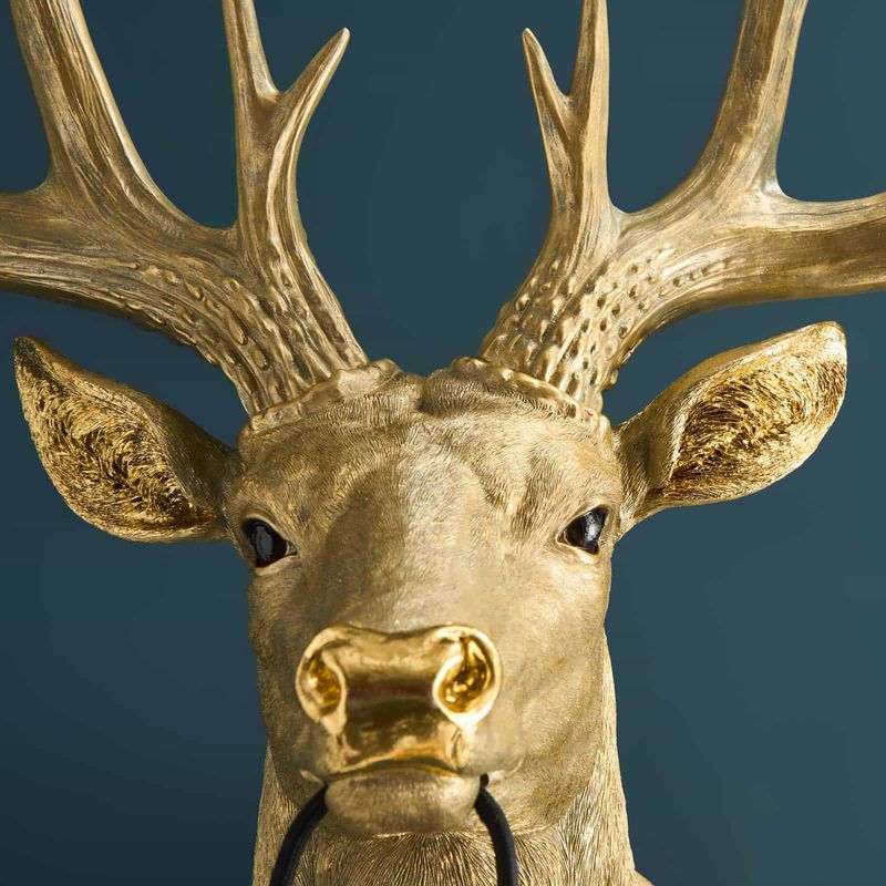 Harry Stag Gold vegglampe