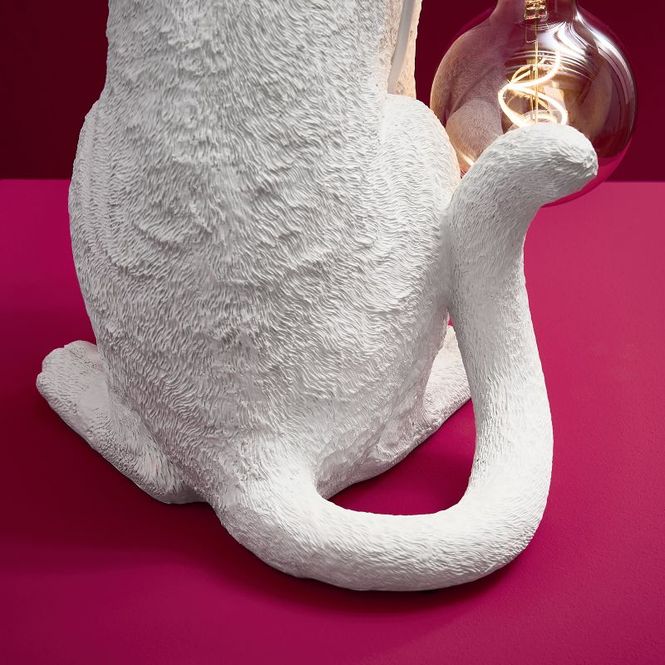 Hovedbilde Chouchou katt bordlampe hvit Werns