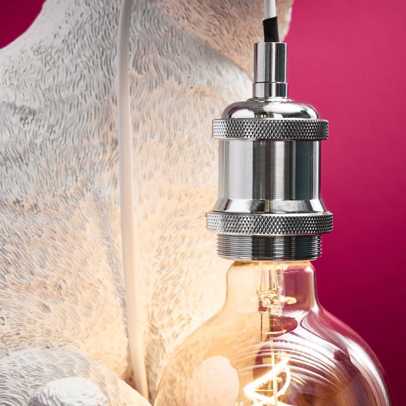 Chouchou katt bordlampe hvit Werns