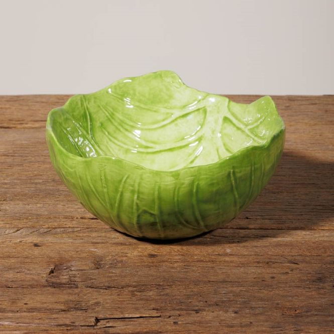 Main Image Lettuce skål, skål i form av salatblad