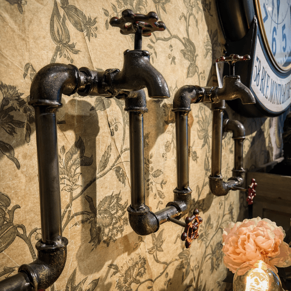 Hovedbilde Knaggrekke horisontal i industriell stil