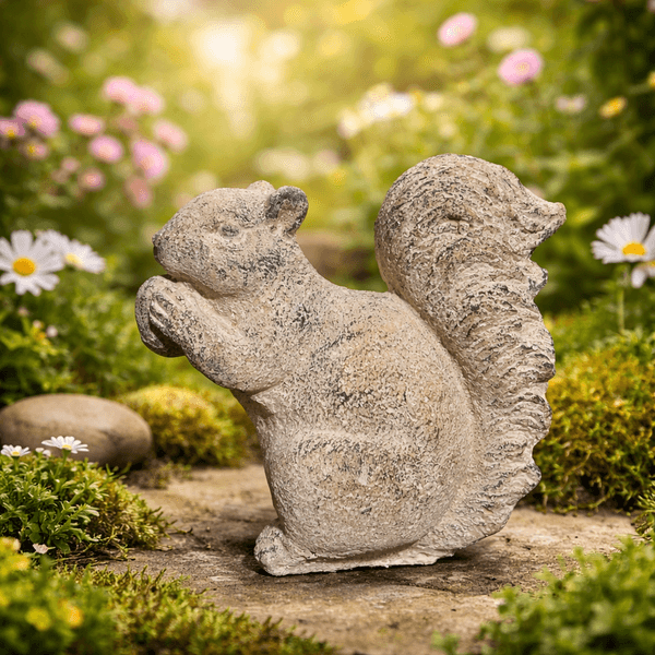 Hovedbilde Ekorn figur i betong