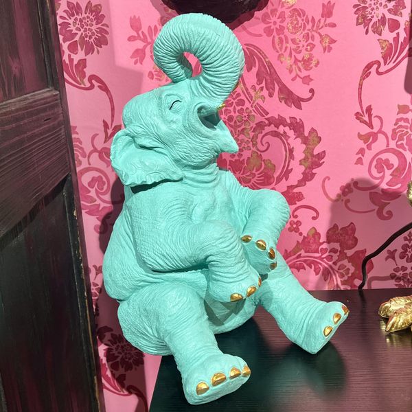 Hovedbilde Happy Elephant turkis