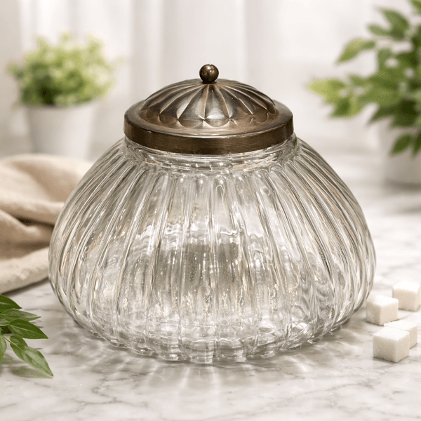 Hovedbilde Glasskrukke Citrouille 25 cm, oppvebaringskrukke