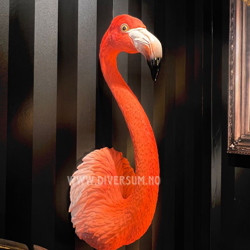 Veggdekorasjon Flamingo