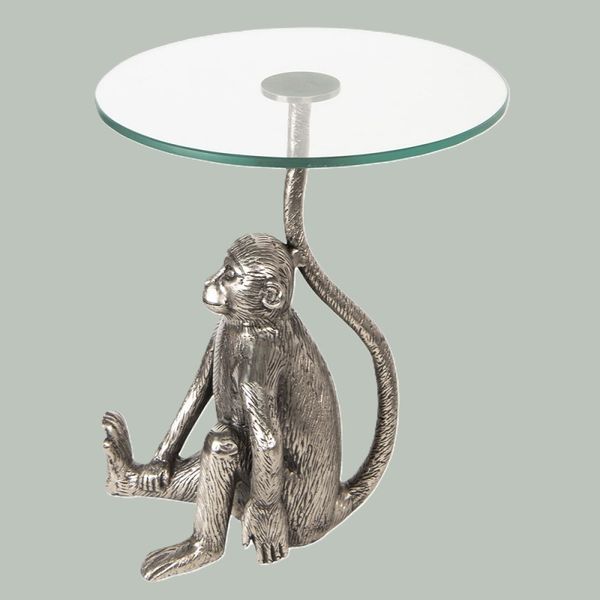 Hovedbilde Sidebord med ape sølv