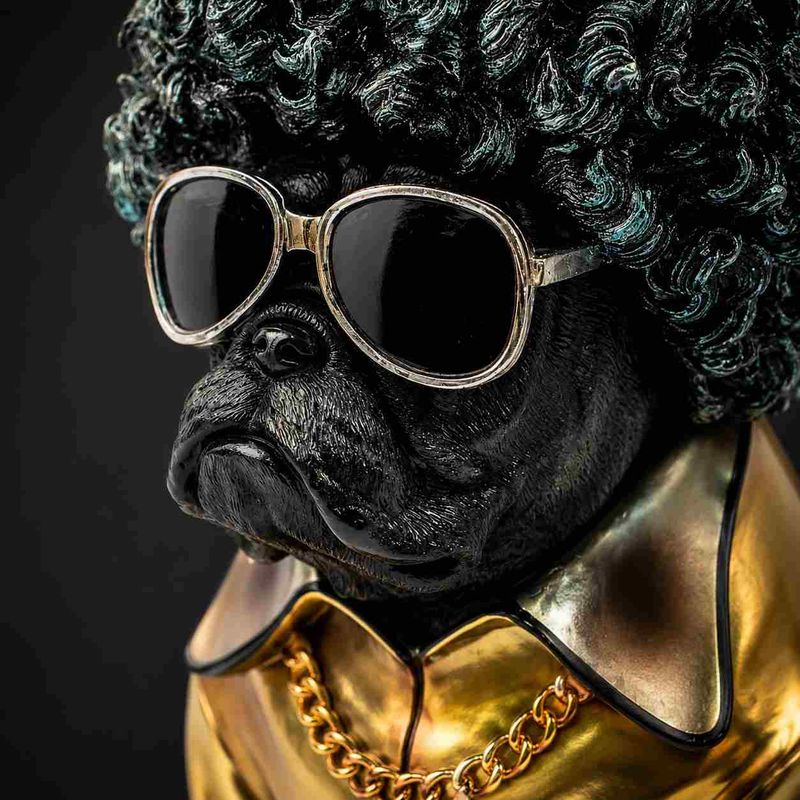 Pug Thug Hundefigur