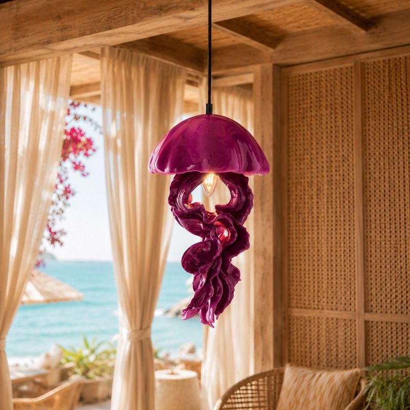 Ava Manet taklampe magenta Werns